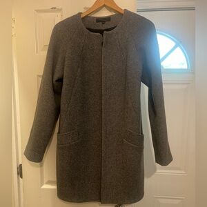Elegant Women's Gray Coat